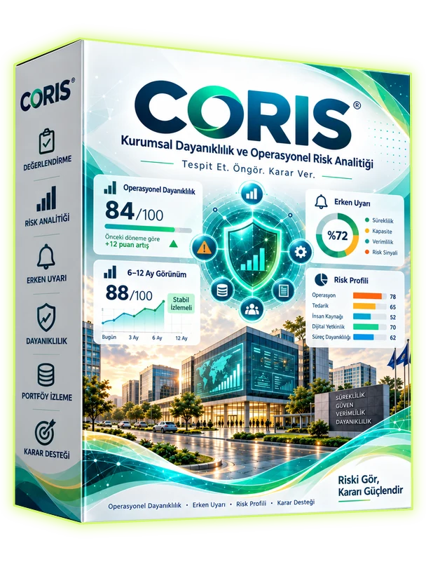 CORIS - Kurumsal Dayanıklılık ve Operasyonel Risk Analitiği ürün kutusu