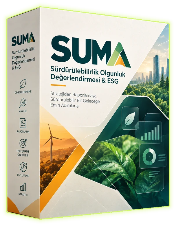 SUMA - Sürdürülebilirlik Olgunluk Değerlendirmesi & ESG ürün kutusu